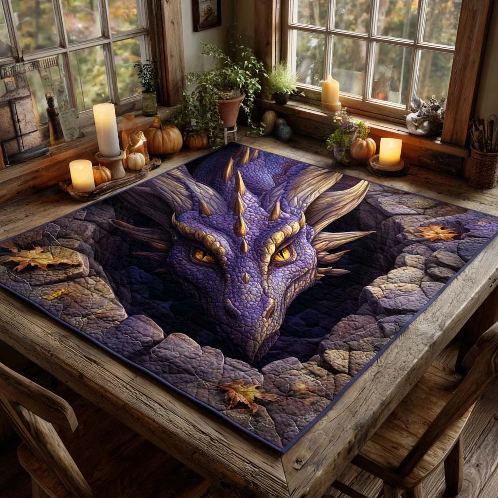 Dusk Mourn Quilted Table Topper