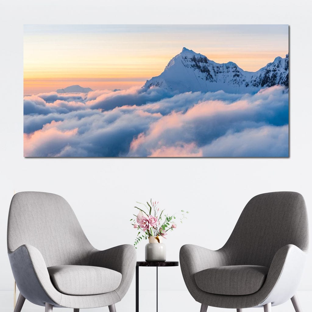 Above the Clouds Canvas Wall Art