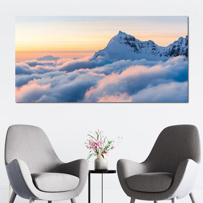 Above the Clouds Canvas Wall Art