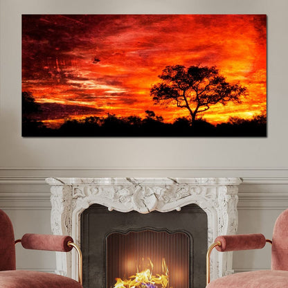 Breathtaking Sunset Canvas Wall Art