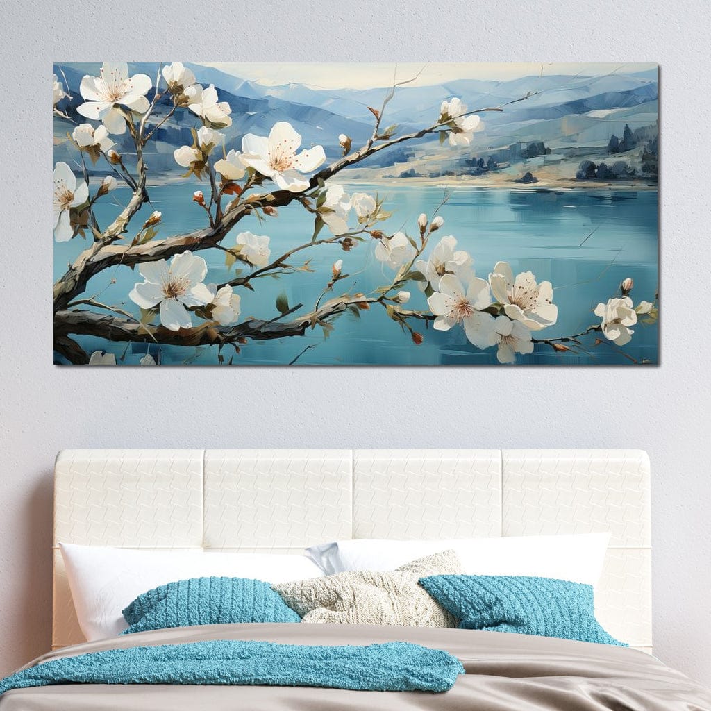 Blooming Almond Tree 1 Canvas Wall Art