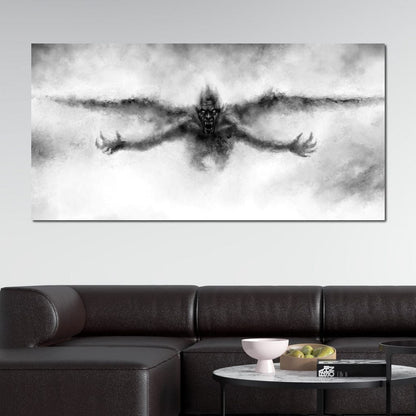 Vampire Canvas Wall Art