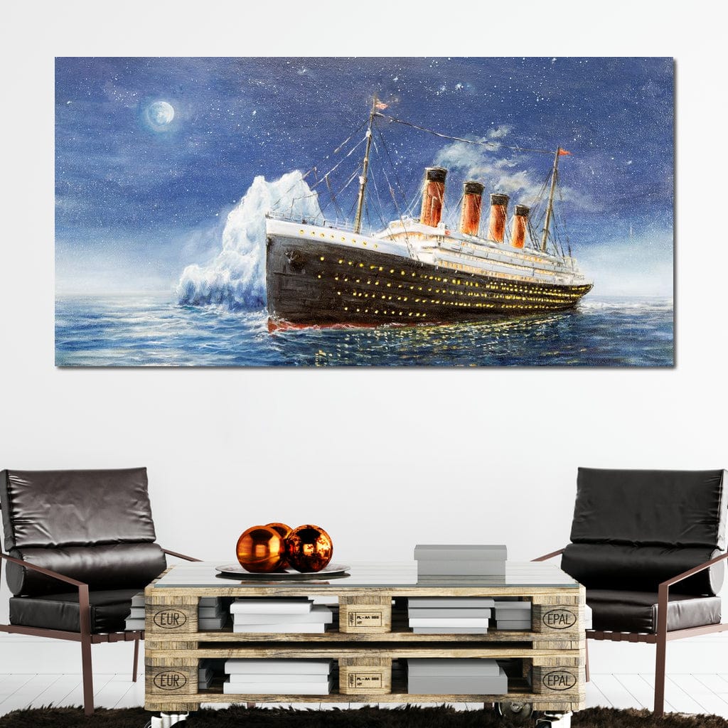 Titanic Canvas Wall Art