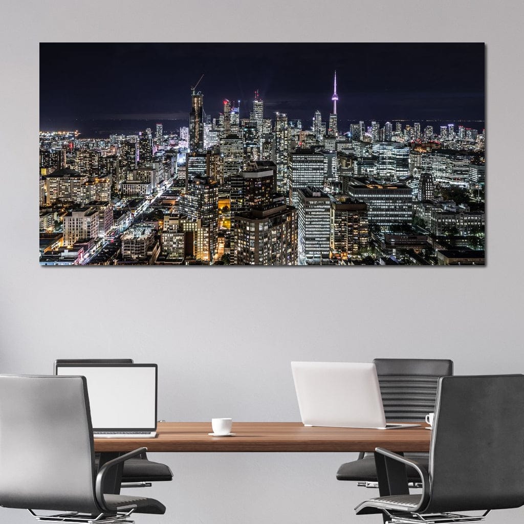 Toronto Skyline Canvas Wall Art