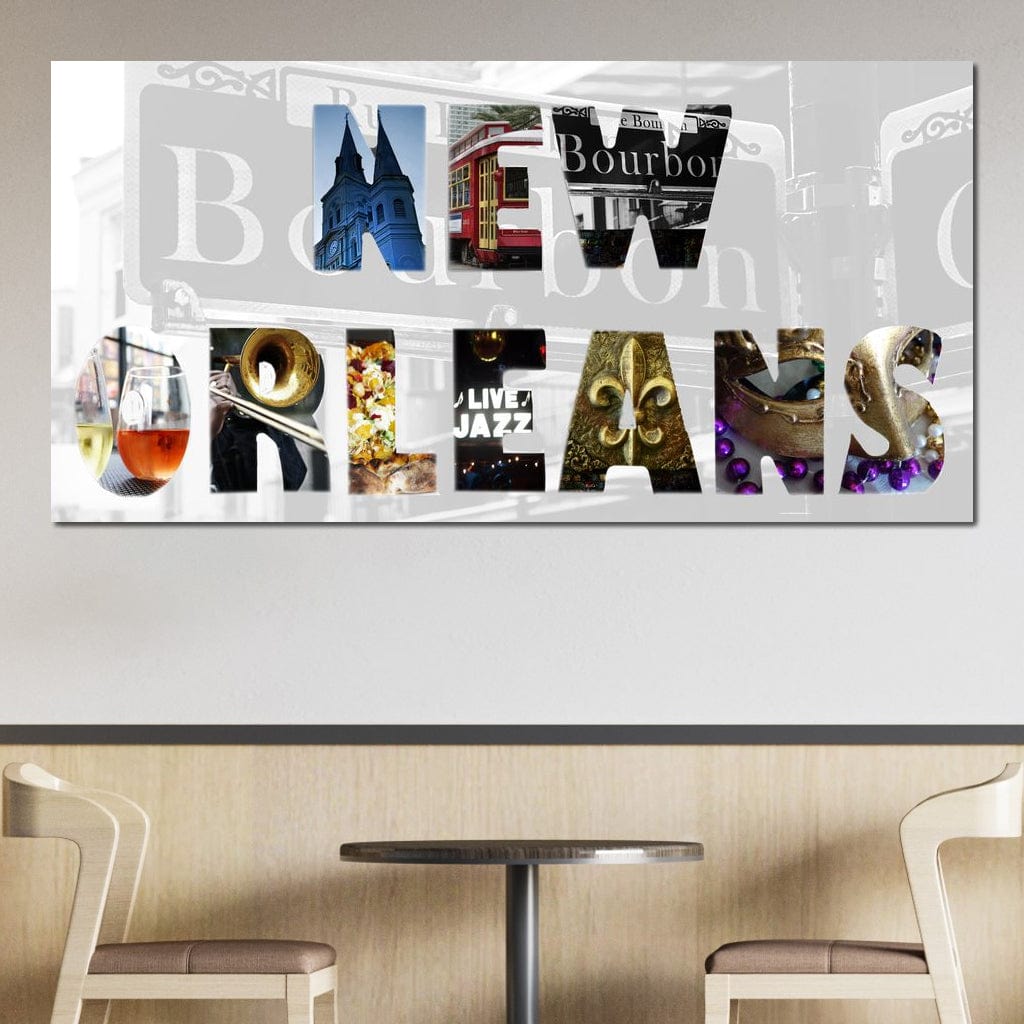 New Orleans Display Canvas Wall Art