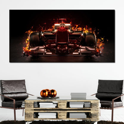 The Fastest Car Canvas Wall Art
