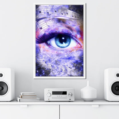 Musical Eye Canvas Wall Art