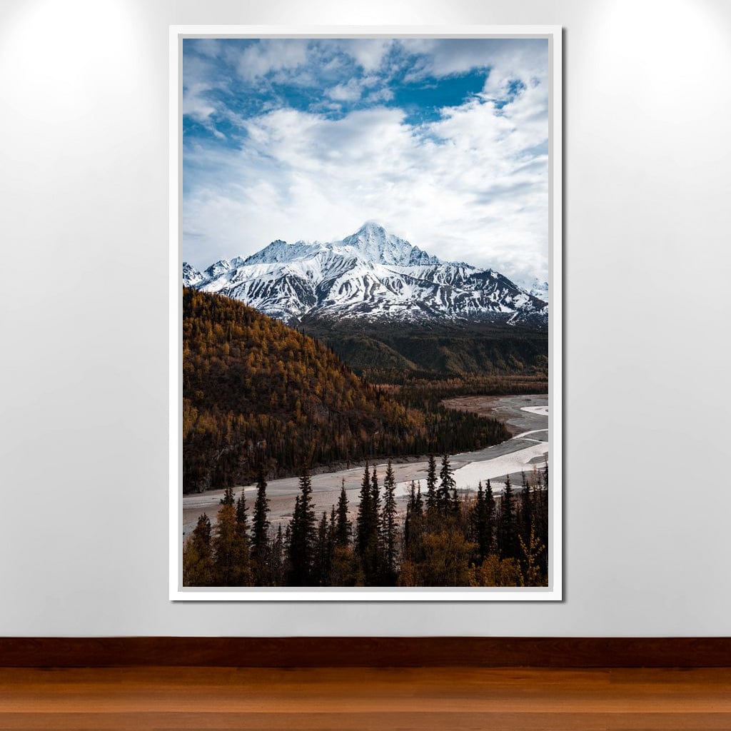 Alaskan Autumn Canvas Wall Art