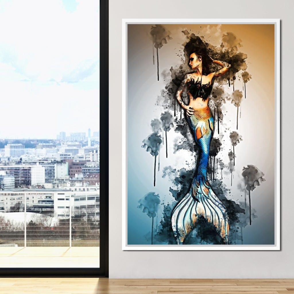 Mermaid Canvas Wall Art