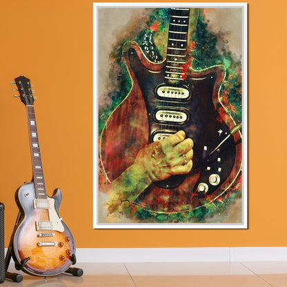 Brian May's Guitar Canvas Wall Art