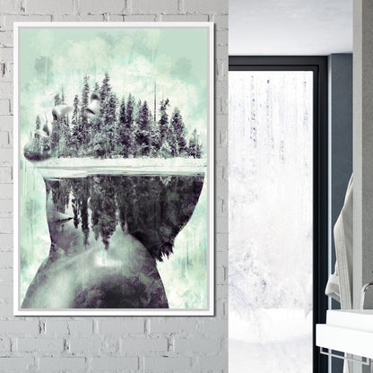 Frozen Memories Canvas Wall Art