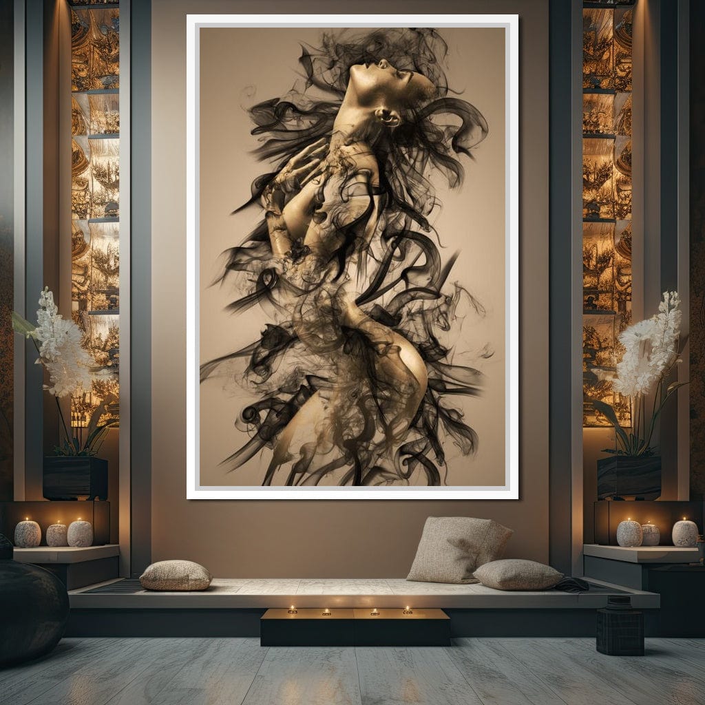 The Smoke Collection 01 Canvas Wall Art