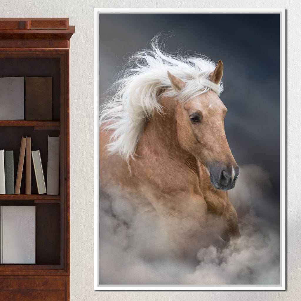 Palomino Horse Canvas Wall Art