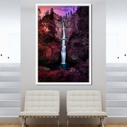 Colorful Falls Canvas Wall Art