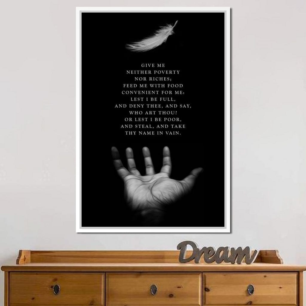 Just Give Me Peace Canvas Wall Art