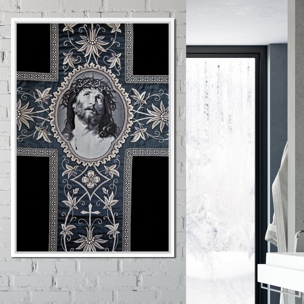 Jesus Christ Cross Canvas Wall Art