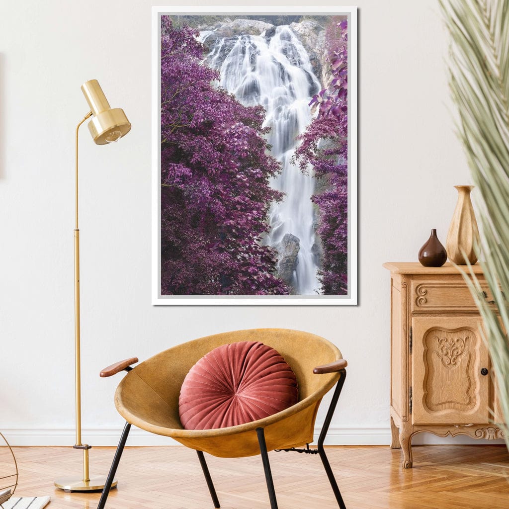 Klonglan Waterfall Canvas Wall Art