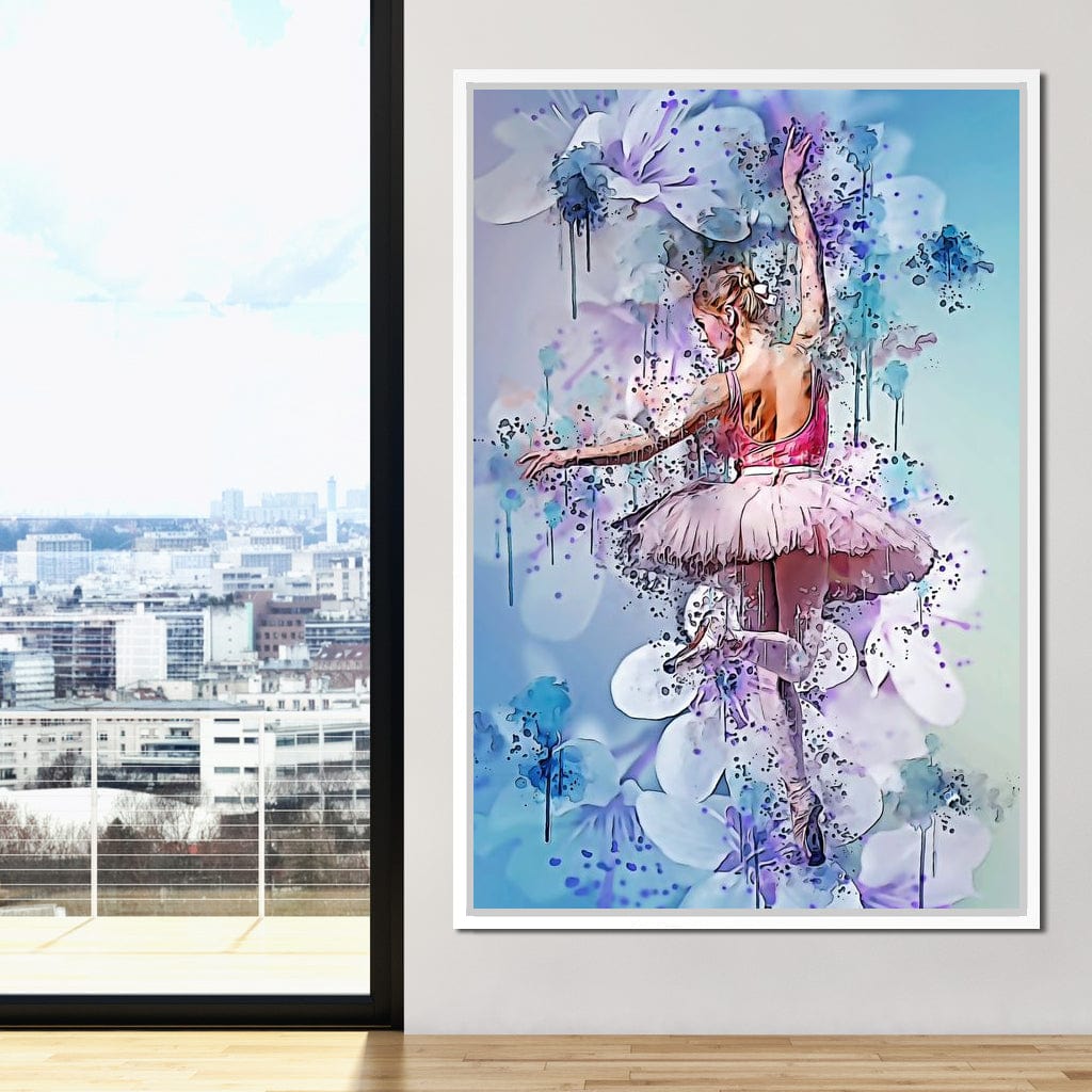Floral Dance Canvas Wall Art