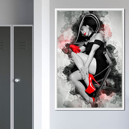 Due Tone Elegance Canvas Wall Art