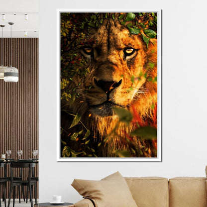 The Great King Canvas Wall Art