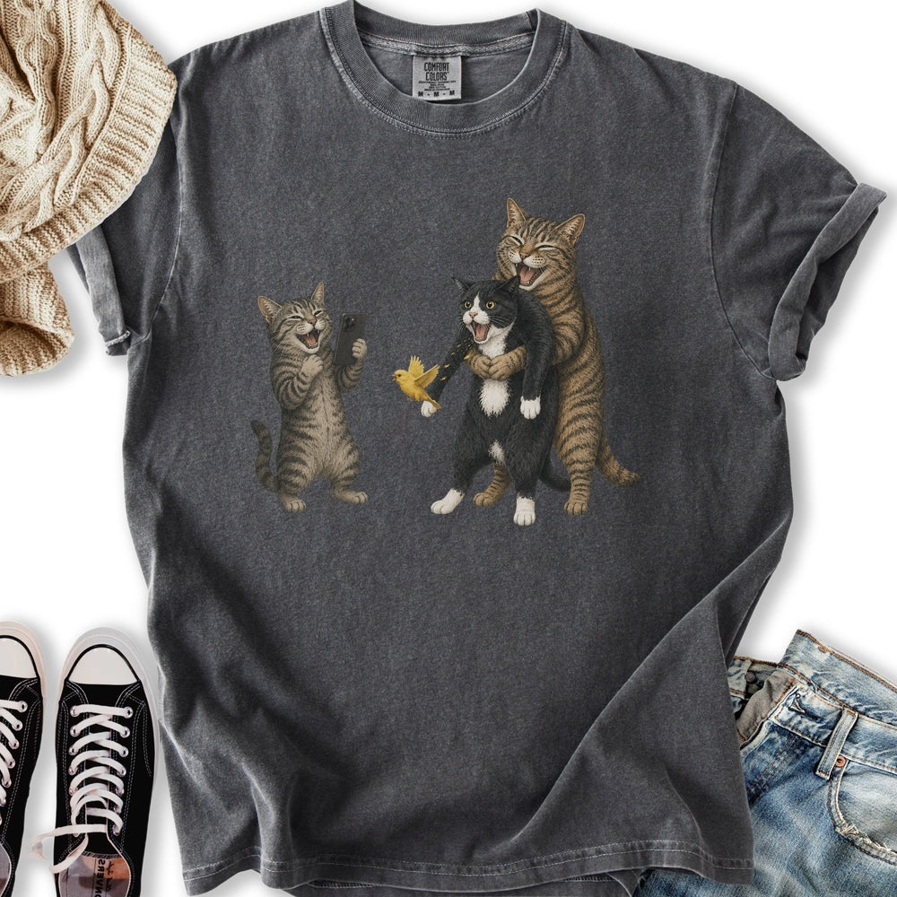 Cat Heimlich Prank Relaxed Tee