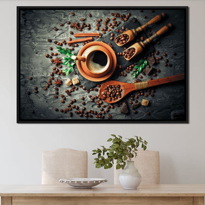 Coffee Aficionado Canvas Wall Art