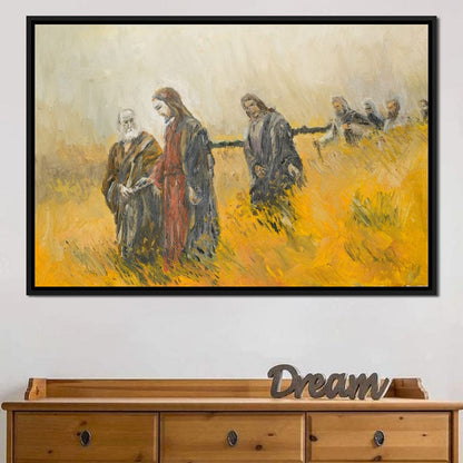 Religious Scene Canvas Wall Art