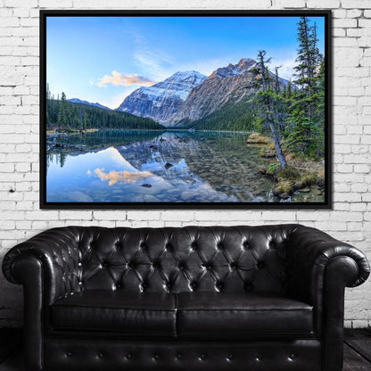 Edith Lake Canvas Wall Art