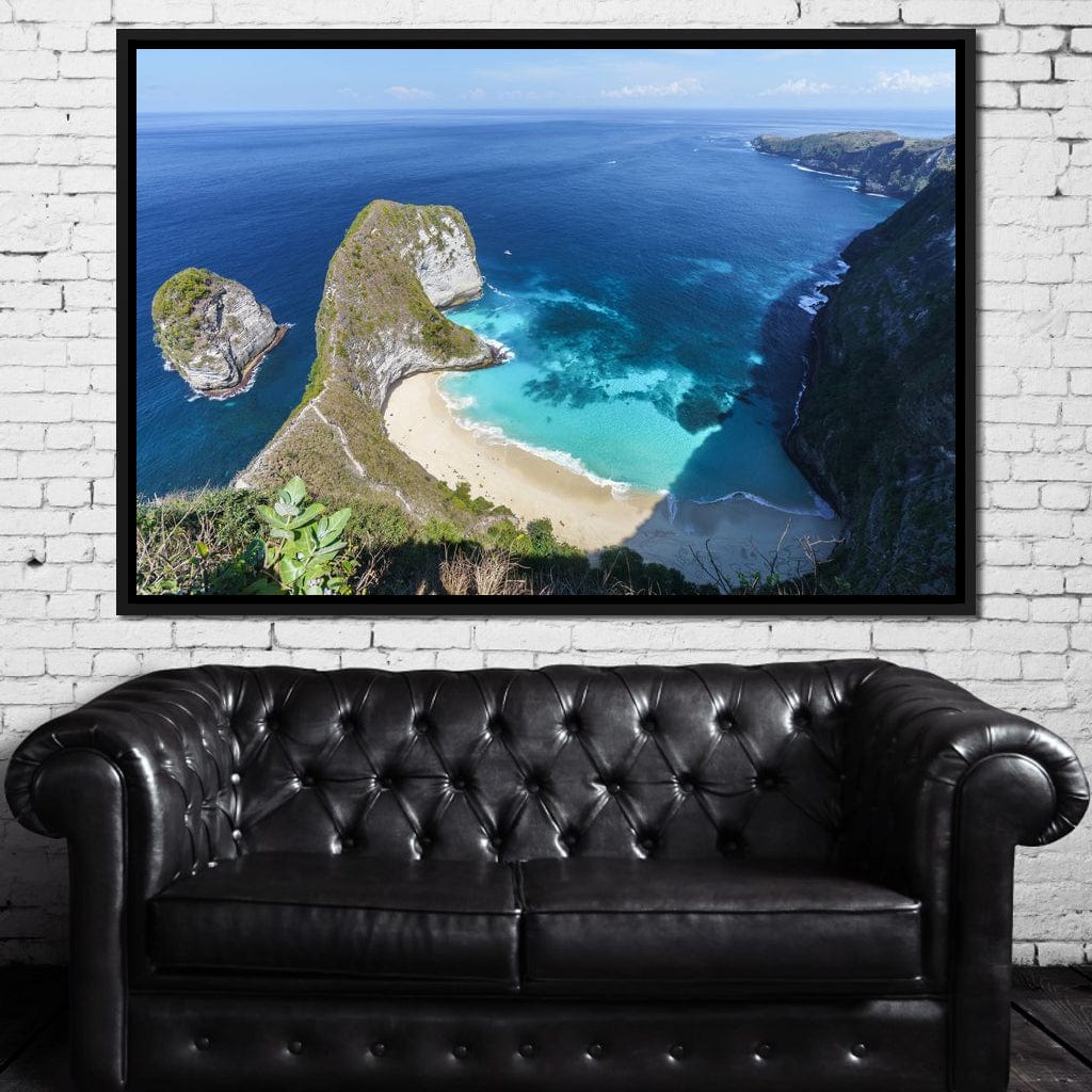 Kelingking Beach Canvas Wall Art