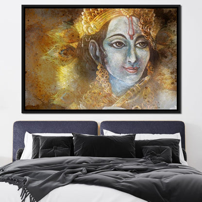 Krishna Canvas Wall Art