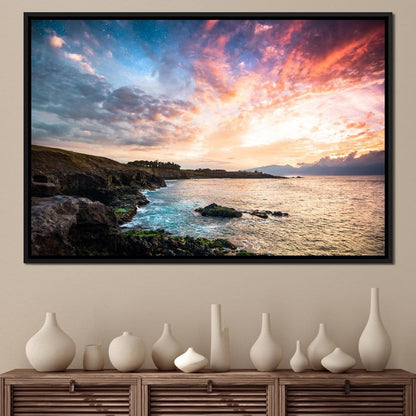 Night and Day Canvas Wall Art