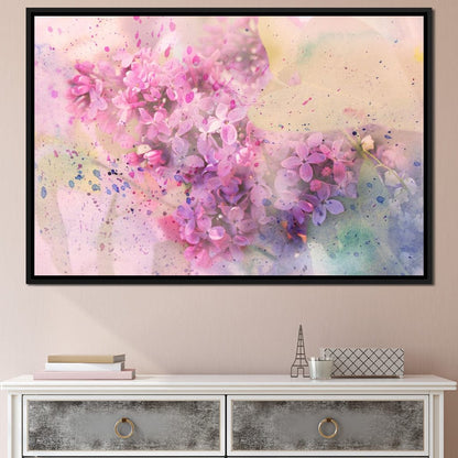 Lilac Storm Canvas Wall Art