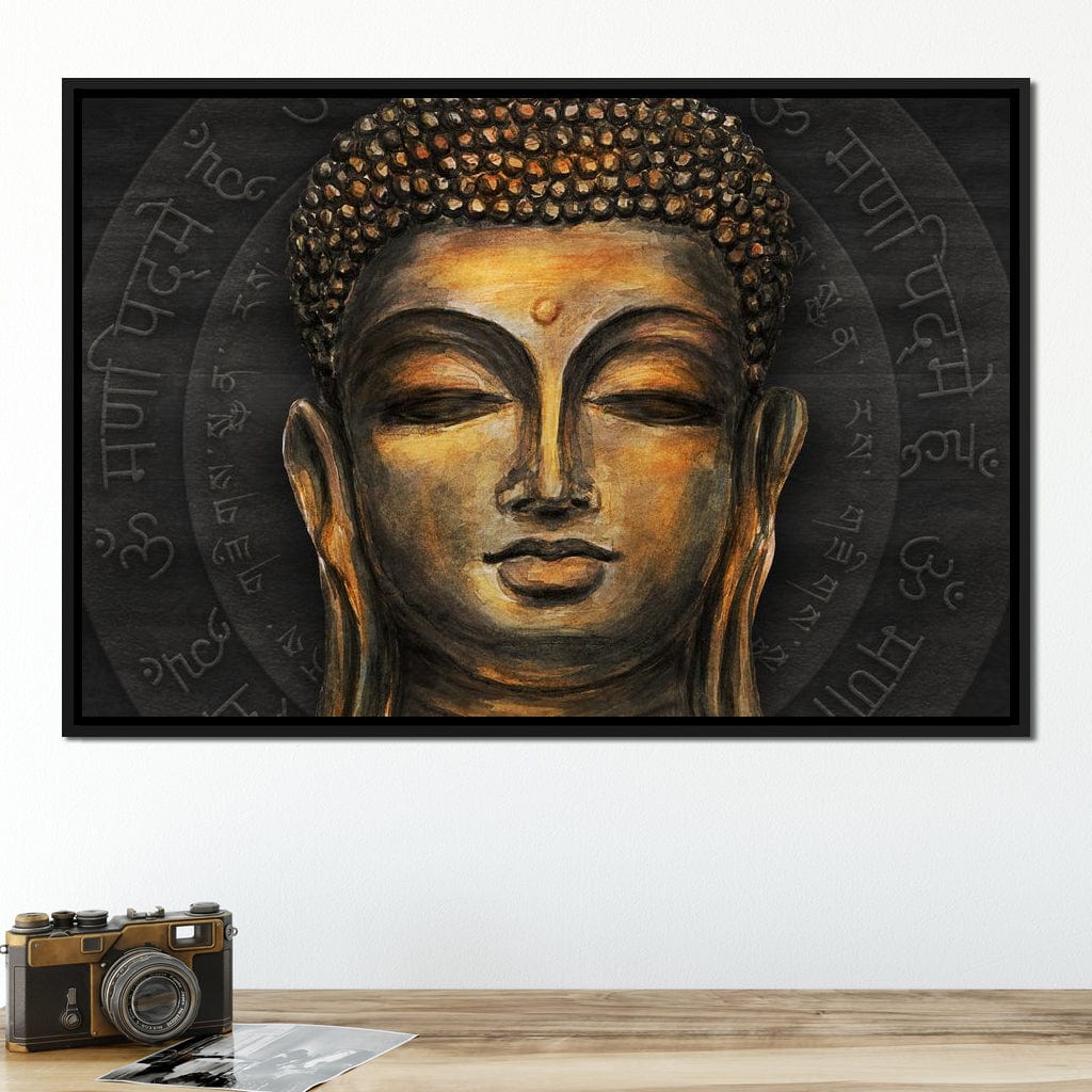 Traditional Buddha Canvas Wall Art