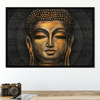 Traditional Buddha Canvas Wall Art