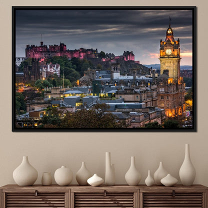 Edinburgh Castle Canvas Wall Art