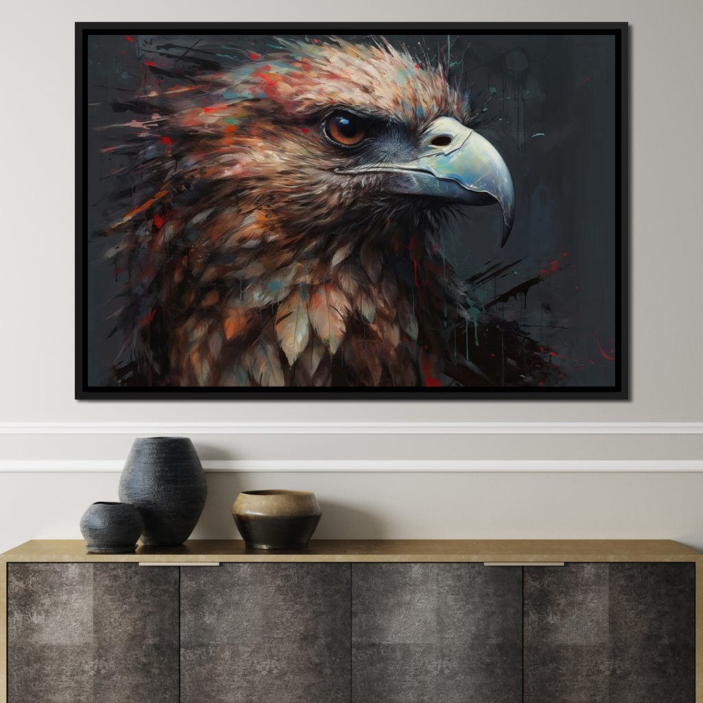 Red-Tailed Hawk Canvas Wall Art