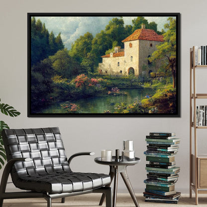 The Gardens Of Ninfa Canvas Wall Art