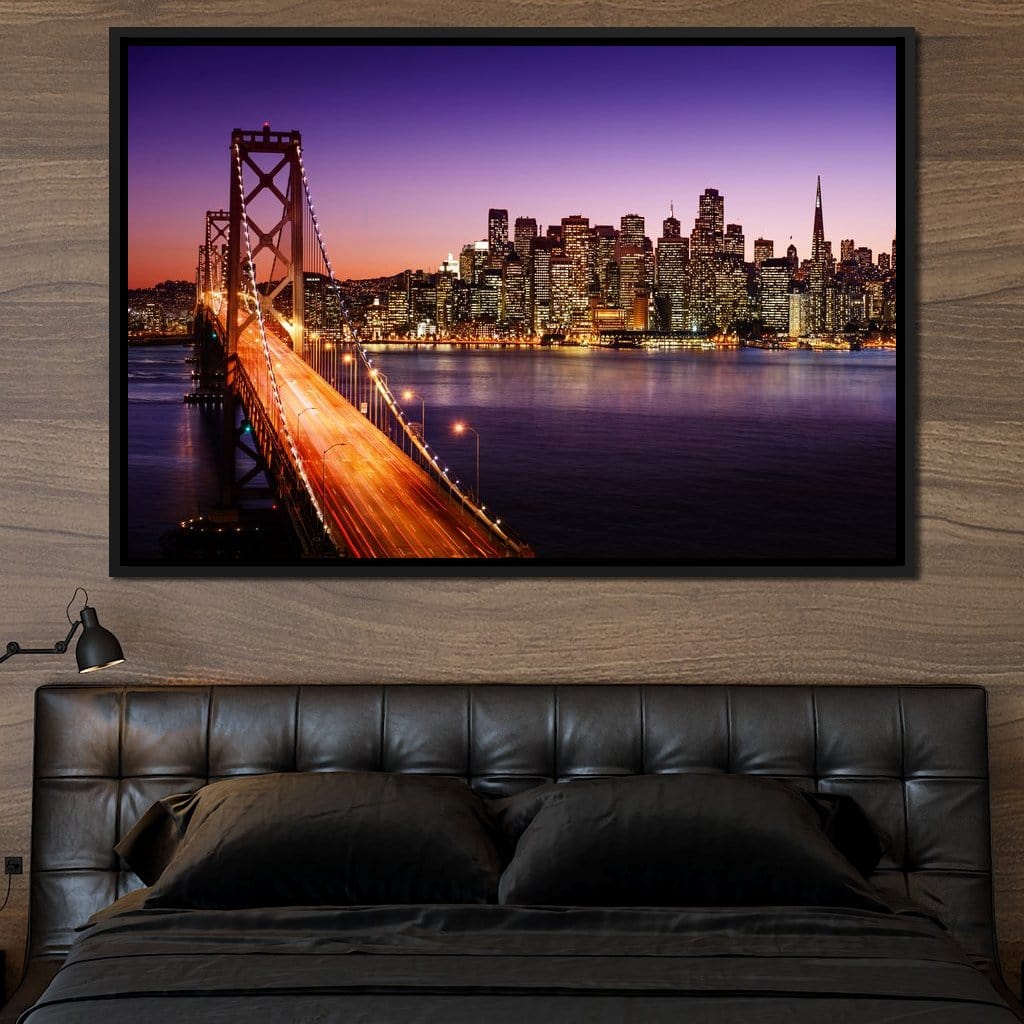 Bay Bridge Canvas Wall Art