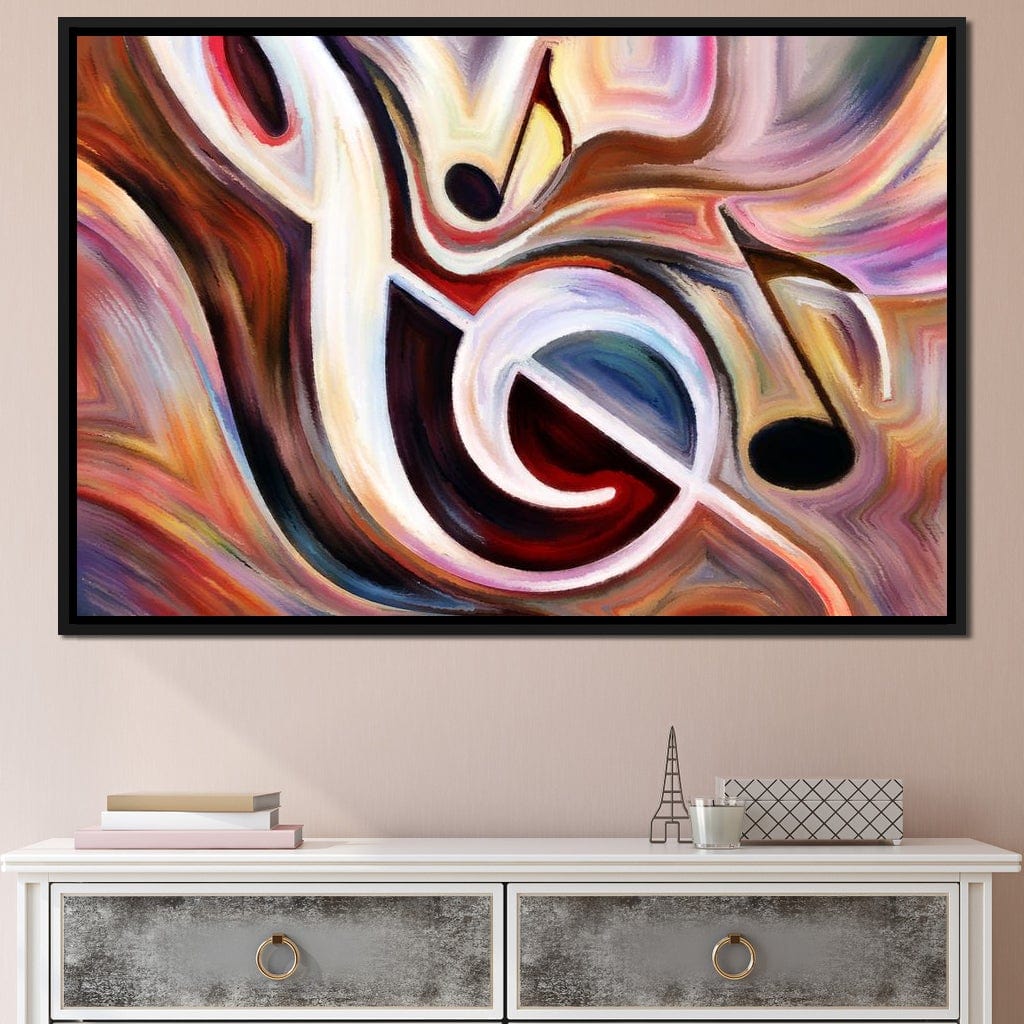 High Note Canvas Wall Art