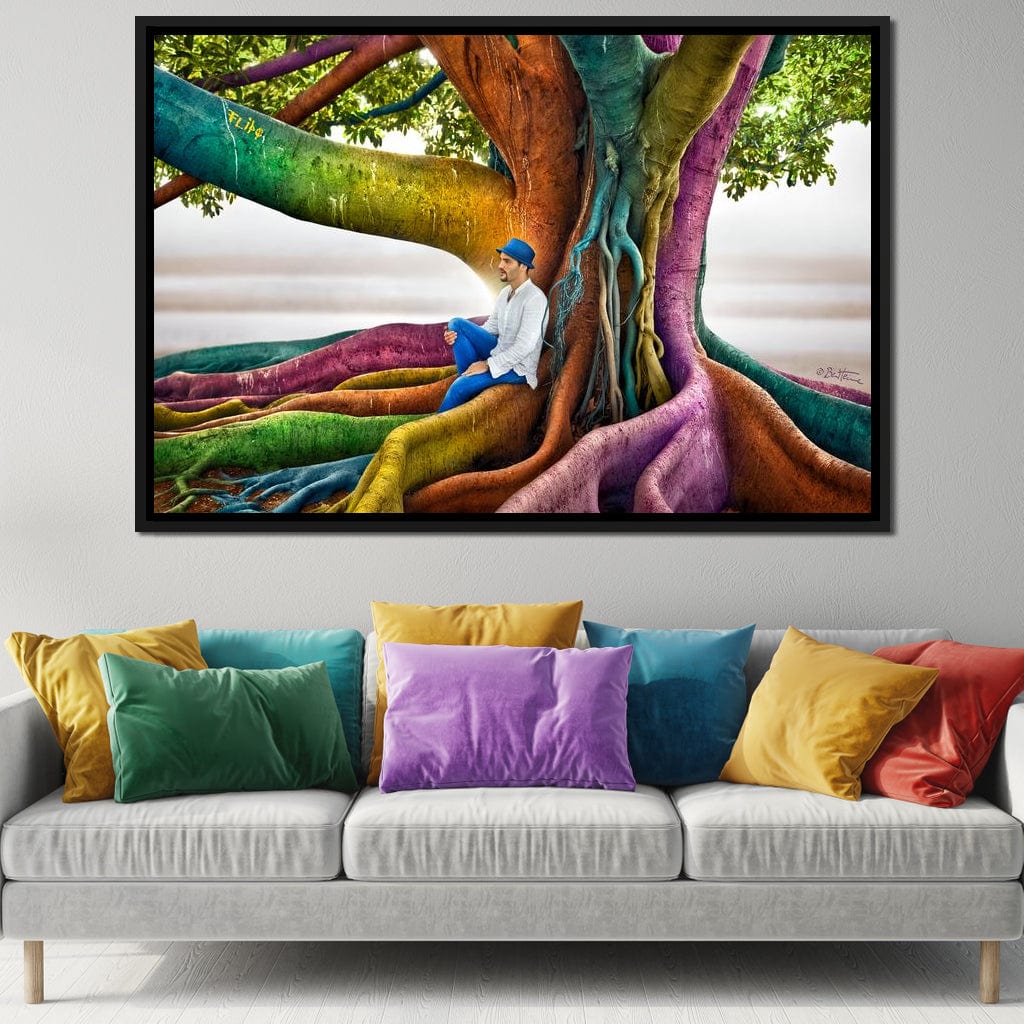 Just Dreaming Canvas Wall Art