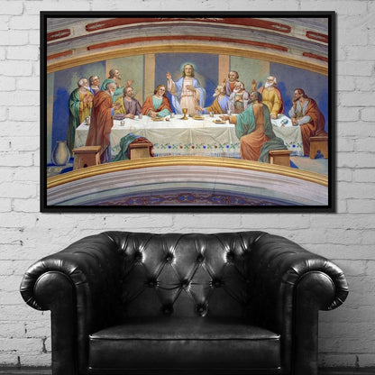 Last Supper Fresco Canvas Wall Art