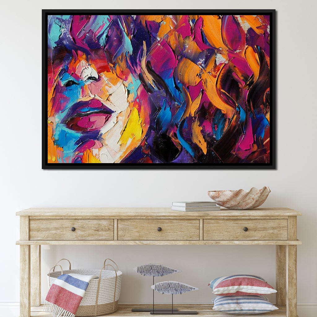 Miss Louise v1 Canvas Wall Art