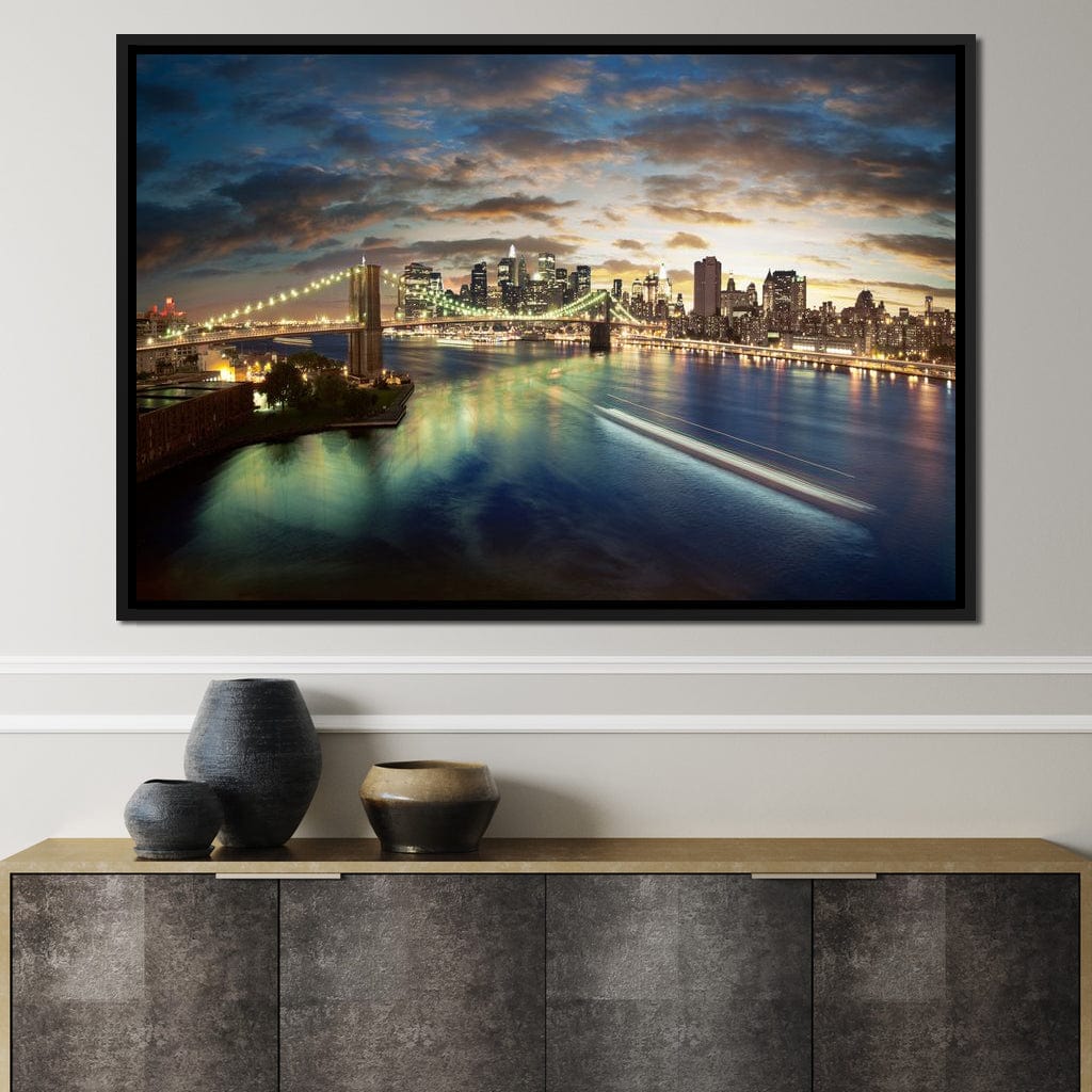 Amazing New York Cityscape Canvas Wall Art