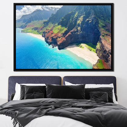Kauai Island Canvas Wall Art