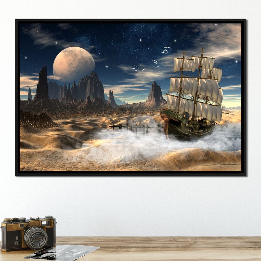 Fantasy Sea Canvas Wall Art
