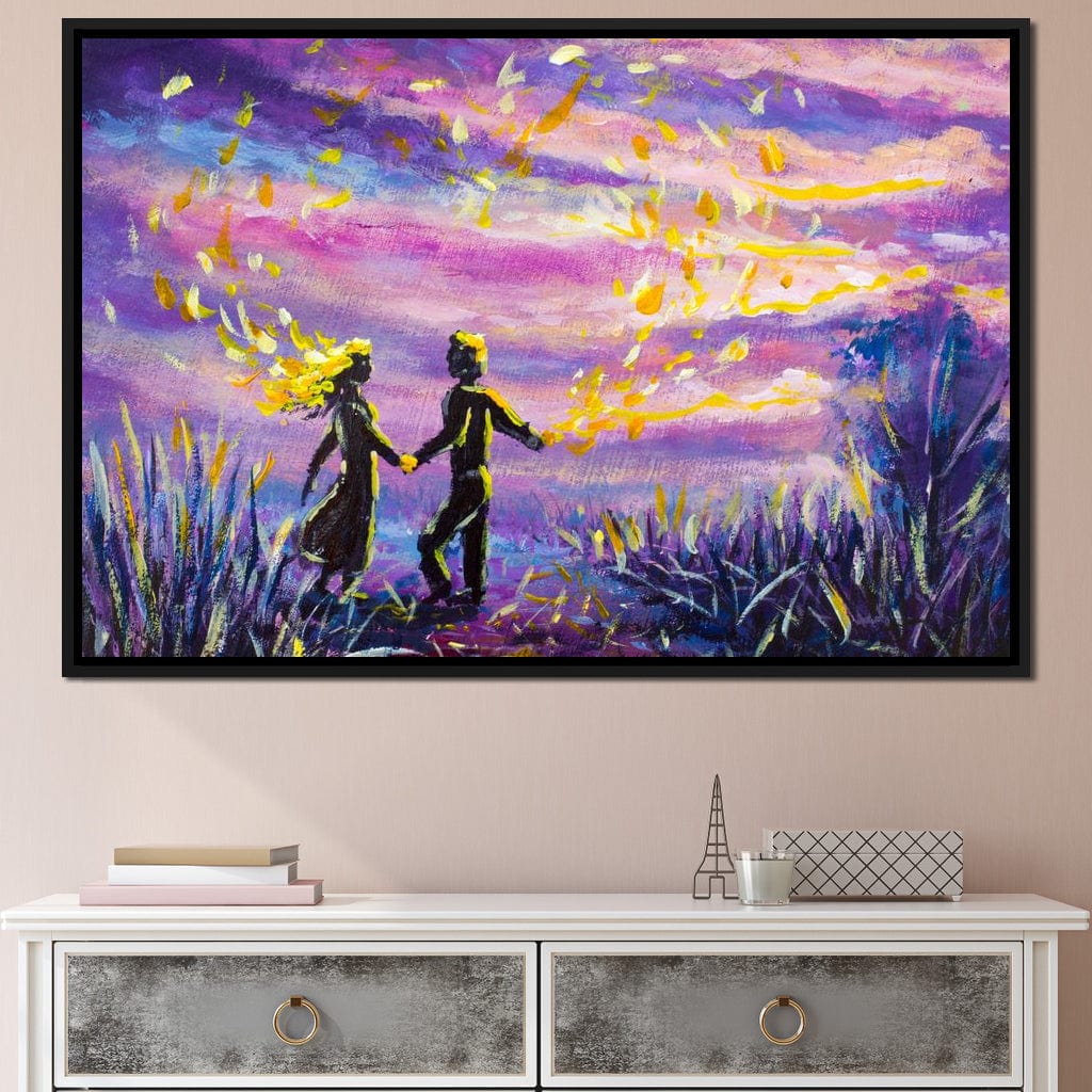 Love Fairy Tale Canvas Wall Art