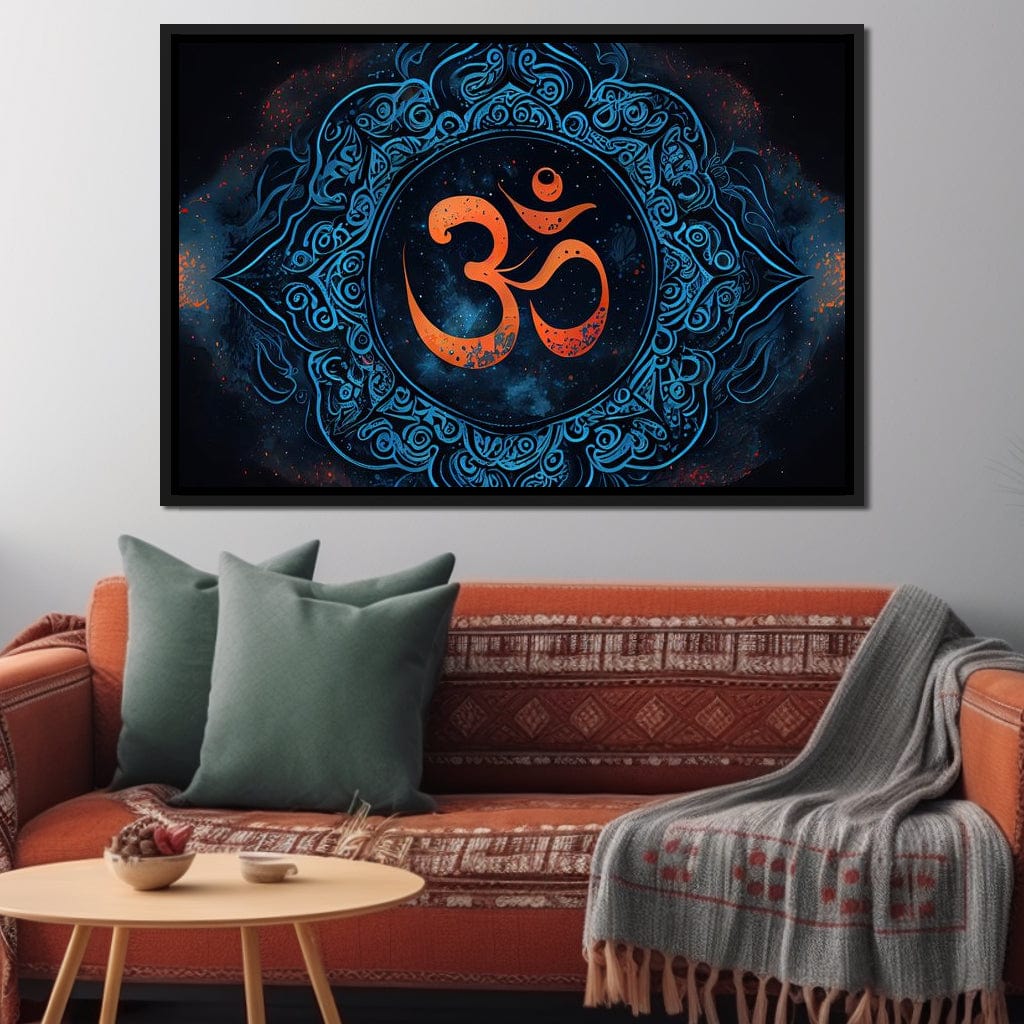 Om Mantra Canvas Wall Art