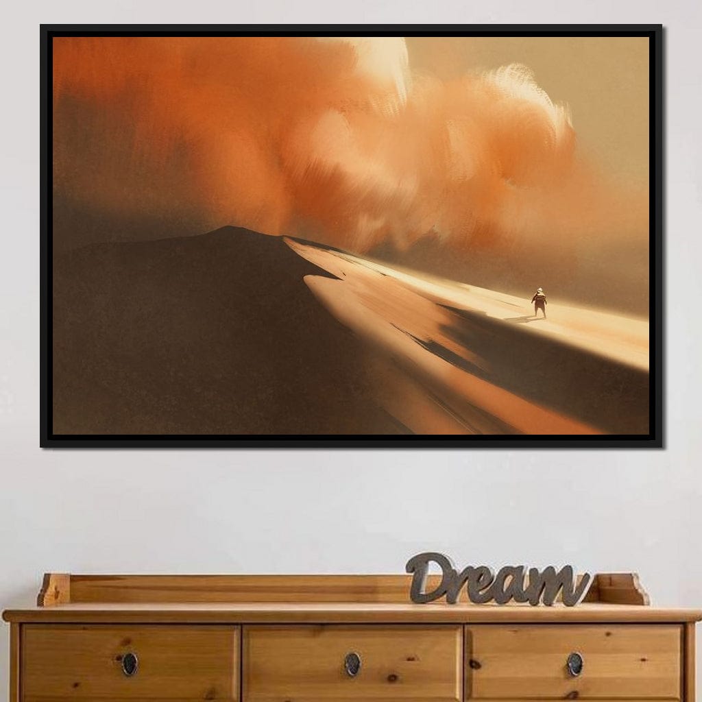 Sandstorm Canvas Wall Art
