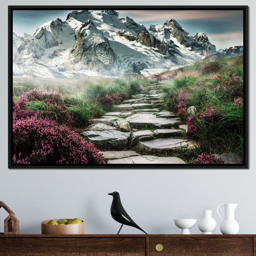 Cobble Road Canvas Wall Art