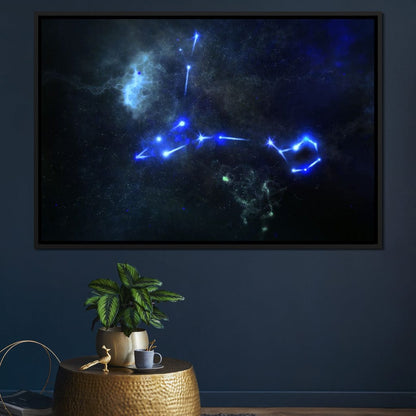 Pisces Canvas Wall Art